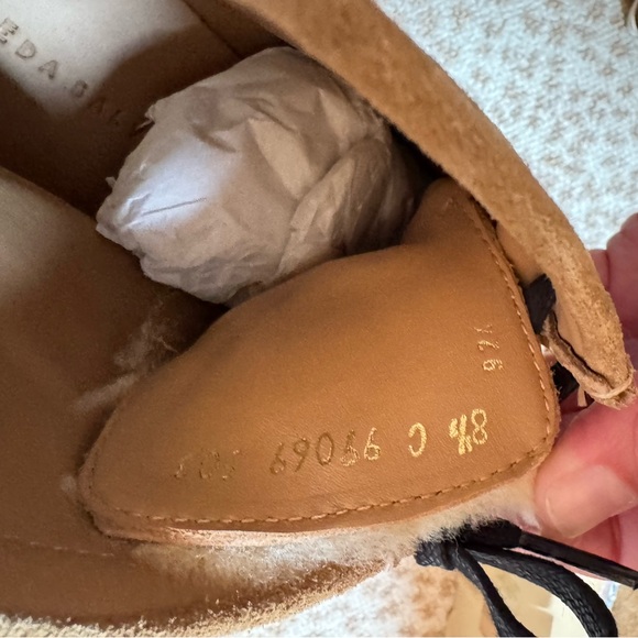 Freda Salvador Winnie Suede and Shearling Moccasin Boot - Picture 9 of 10